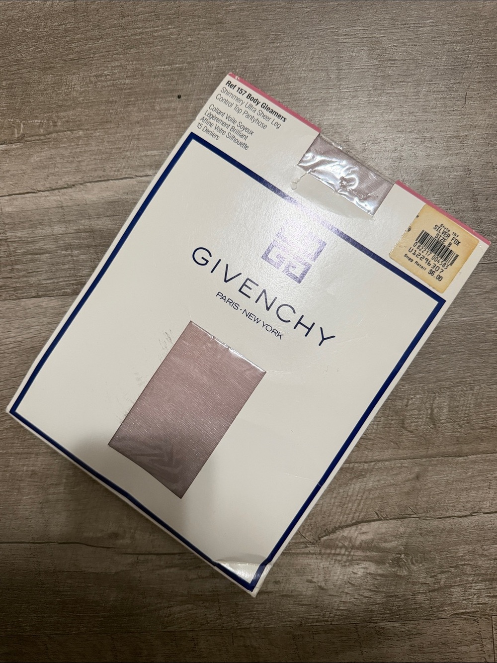 Givenchy Sheer Hosiery in Soft Pink with Branded Box